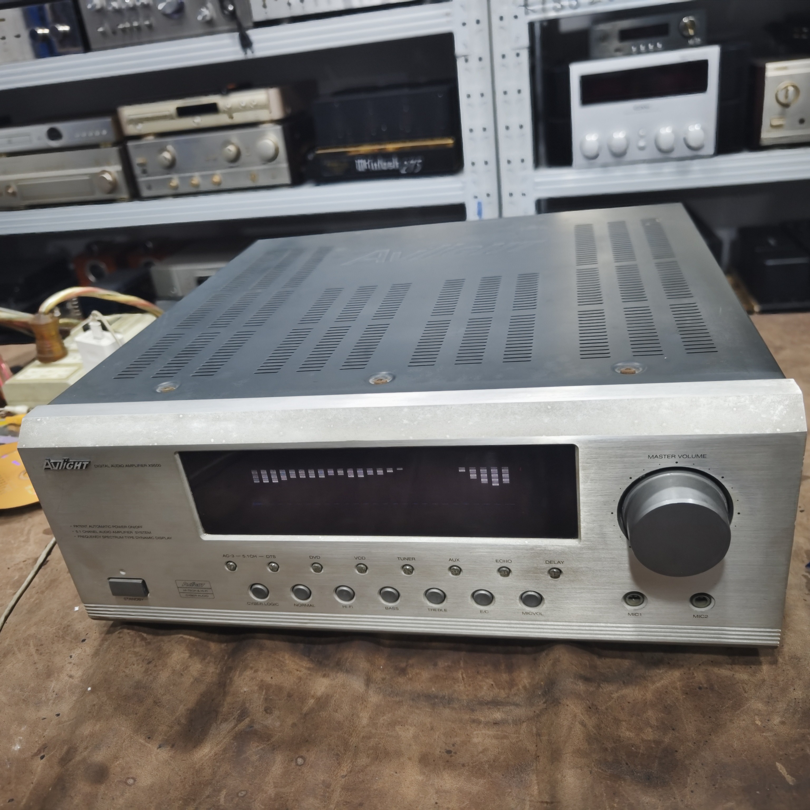 8新  二手爱浪功放机X9500正常不包邮不支持退换货