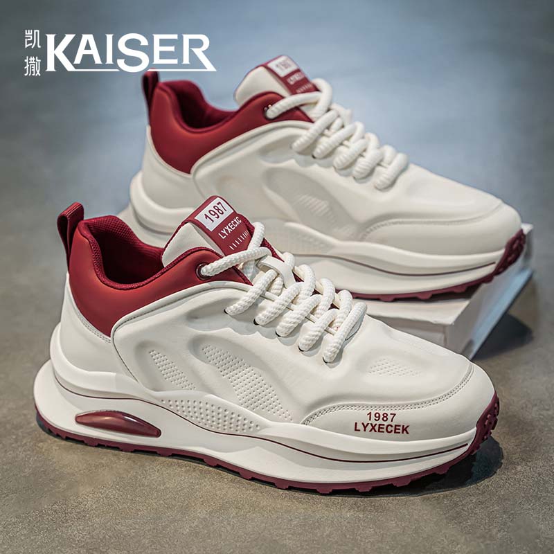 KAISER/凯撒·男鞋舒适防滑运动老爹鞋男士秋季百搭厚底耐磨休闲鞋