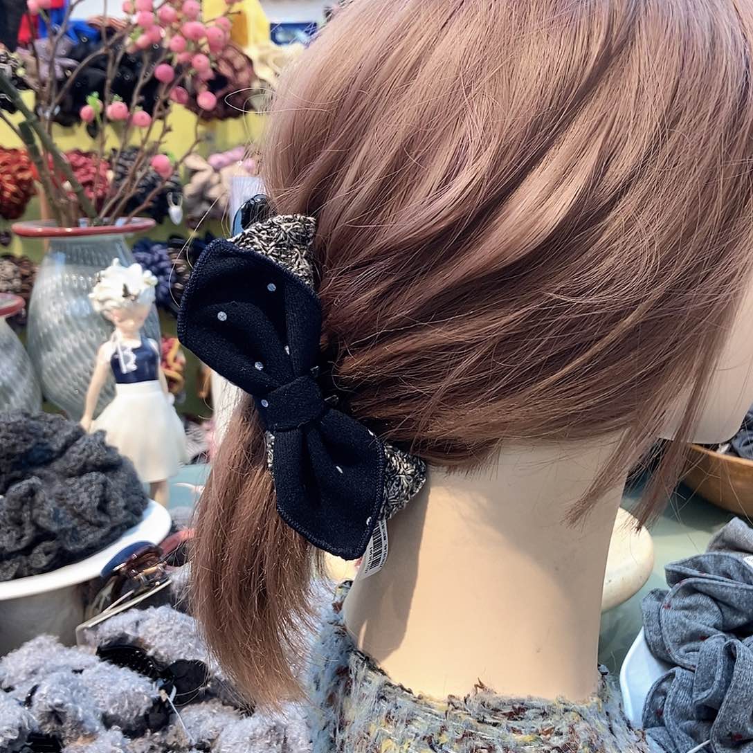 布艺铁合金香蕉夹大号新款