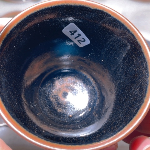 茶盏原矿原釉柴烧建盏