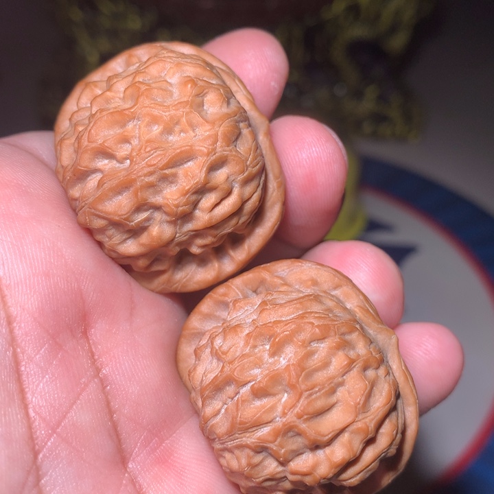 吊坠文玩核桃石门元宝35