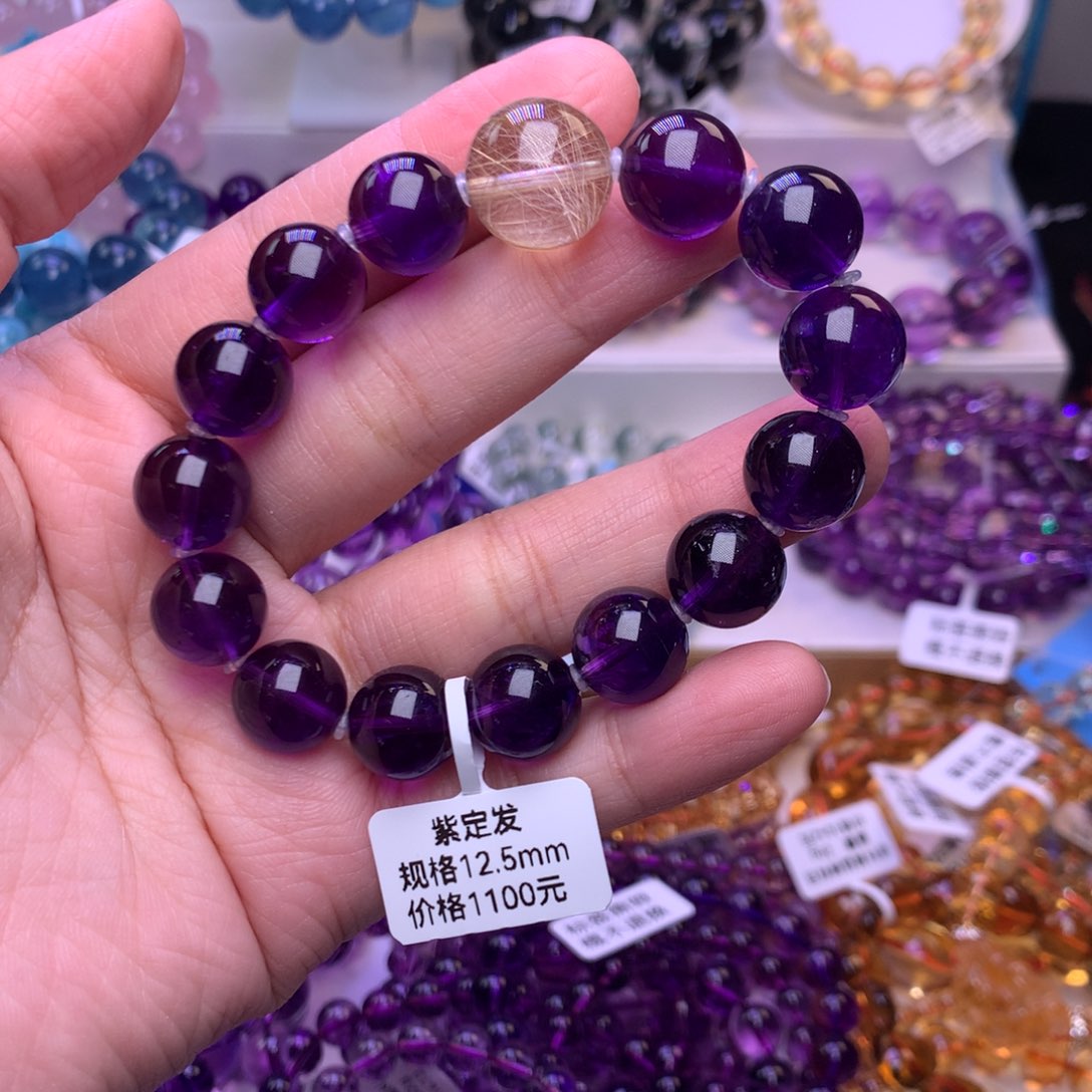 水晶手链未镶嵌手链