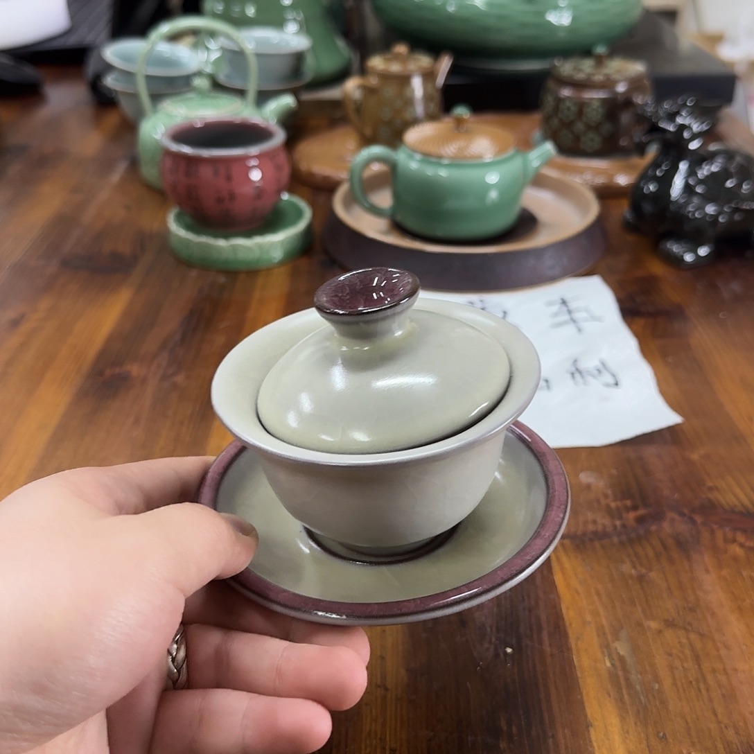 小仲青瓷茶器微瑕7236
