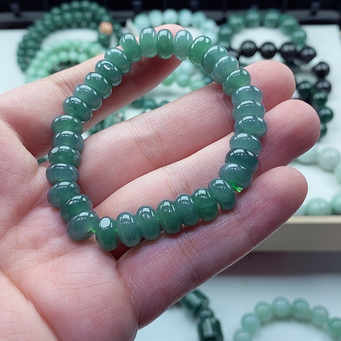 毛衣链未镶嵌翡翠平*