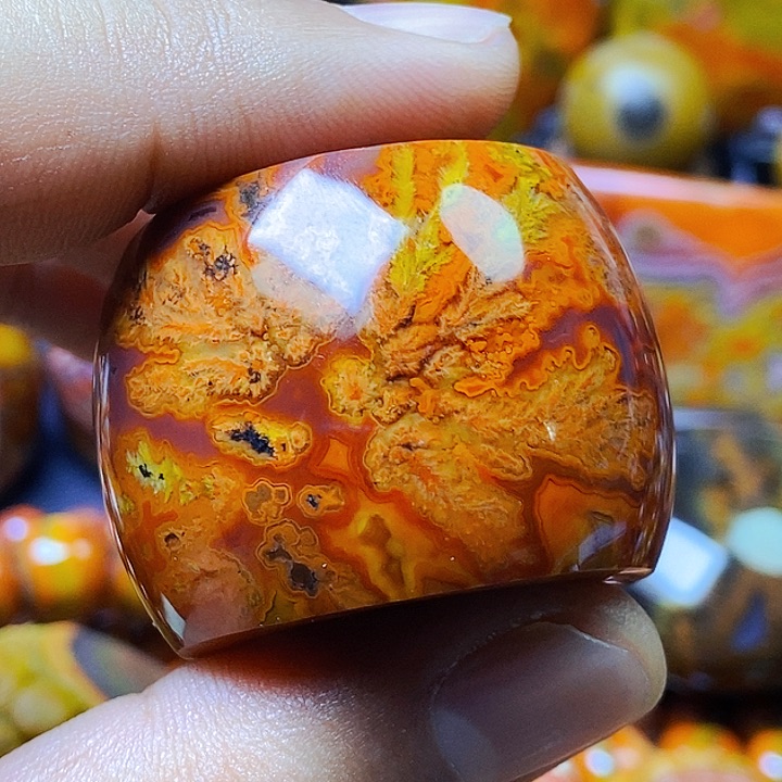 玛瑙/玉髓颈饰未镶嵌用****2