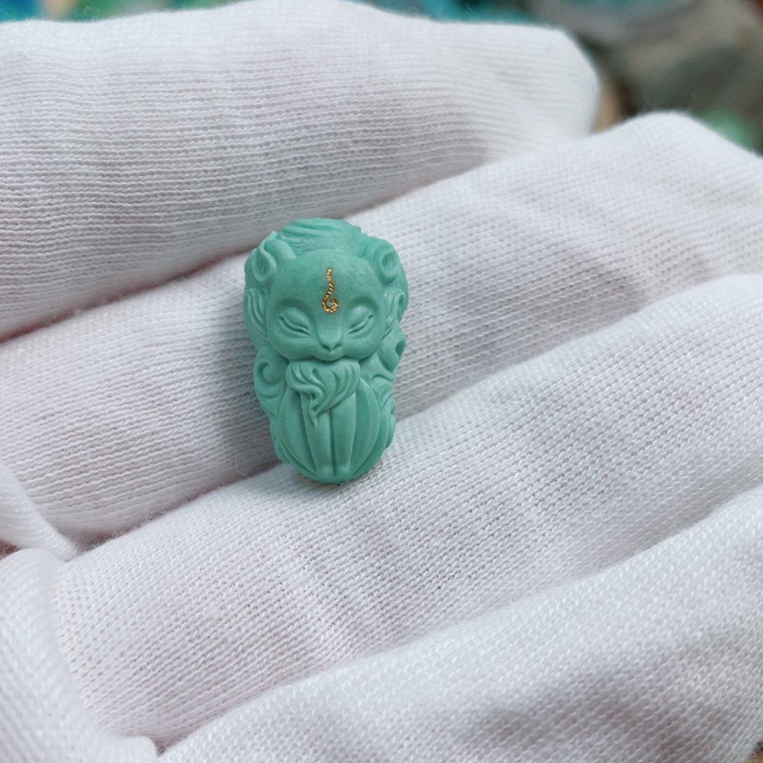 绿松石珠宝奇石未镶嵌