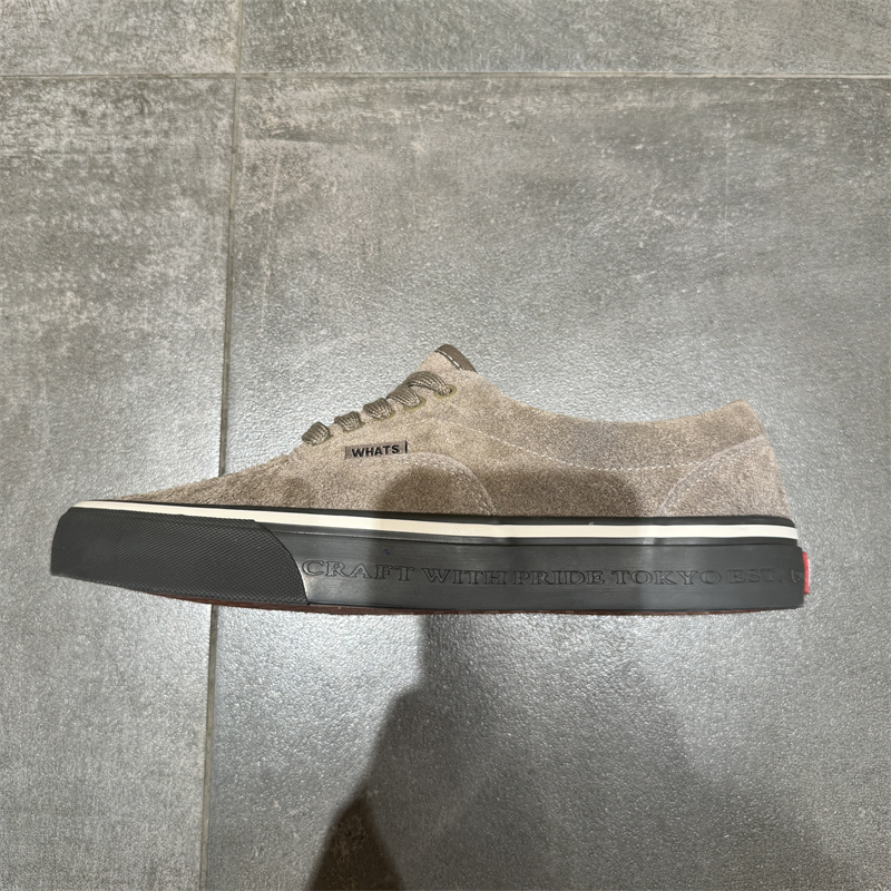 【钢印版】灰棕色全真皮翻毛皮低帮男女板鞋复古百搭休闲鞋时尚