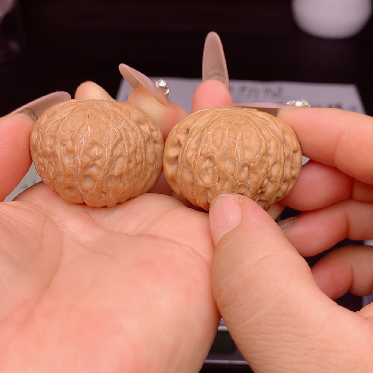 【闪购商品】文玩核桃把件铁锤40➕