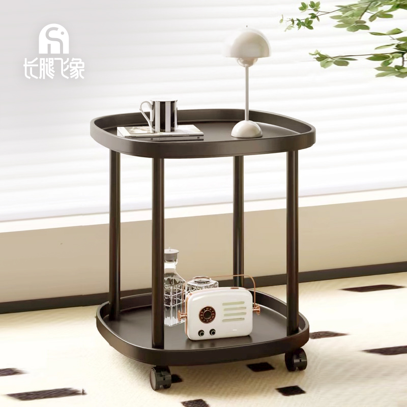 长腿飞象床头边几置物架小推车家用可移动多用客厅沙发边几收纳
