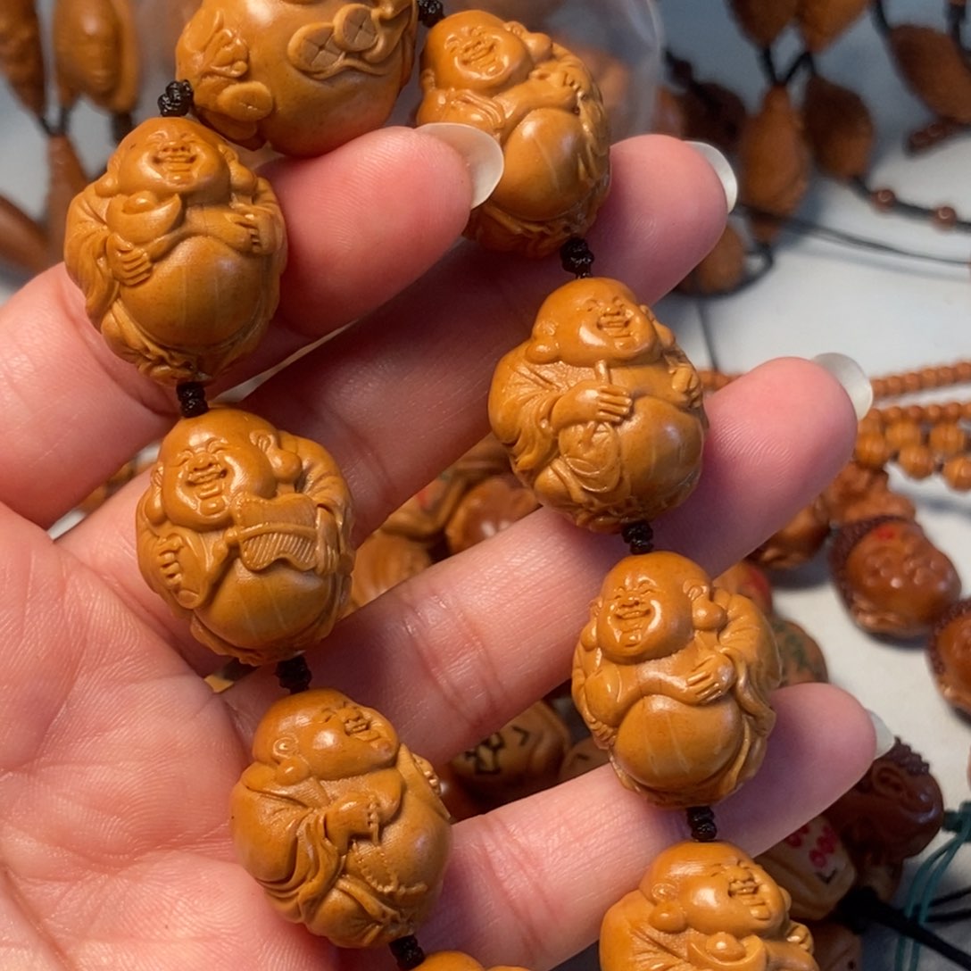 橄榄核手串/手链八宝弥勒20