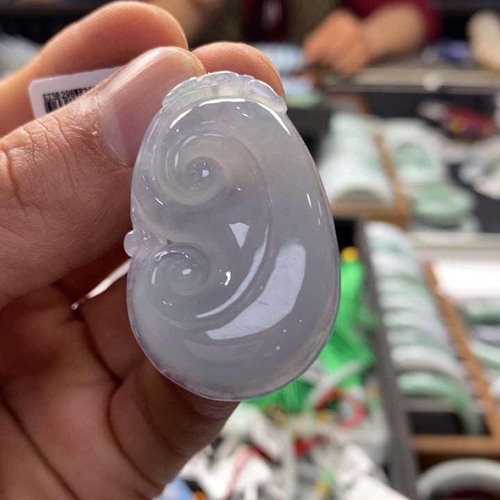 翡翠吊坠(不含链)未镶嵌翡翠挂件吊坠