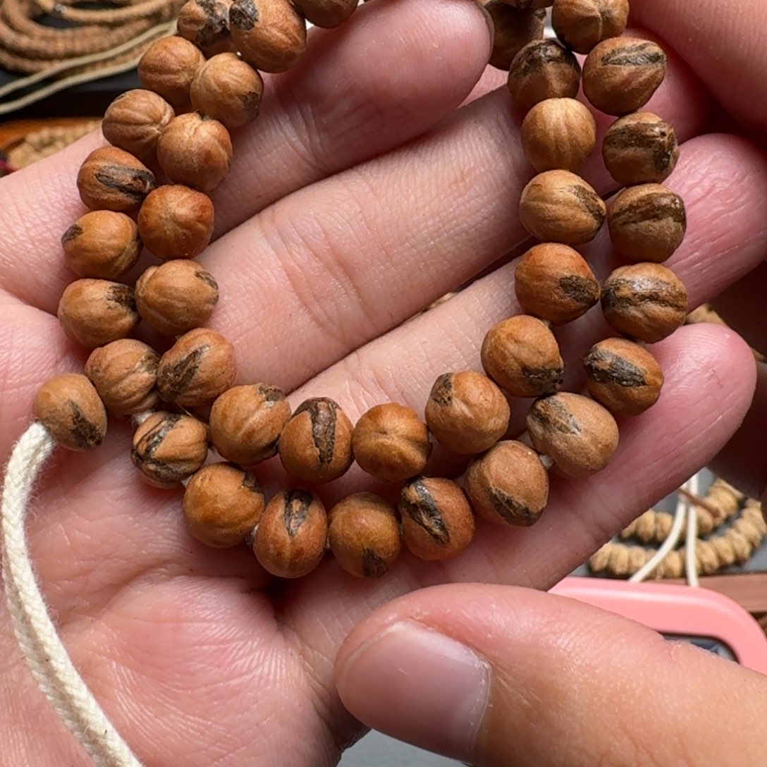 手串柏香籽/百香籽时***皮76