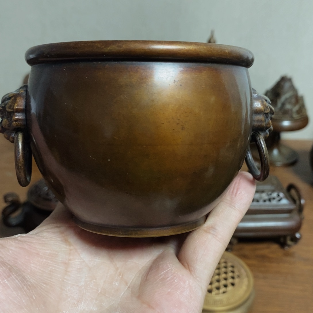 铜盛世铜炉铜器香炉工艺品