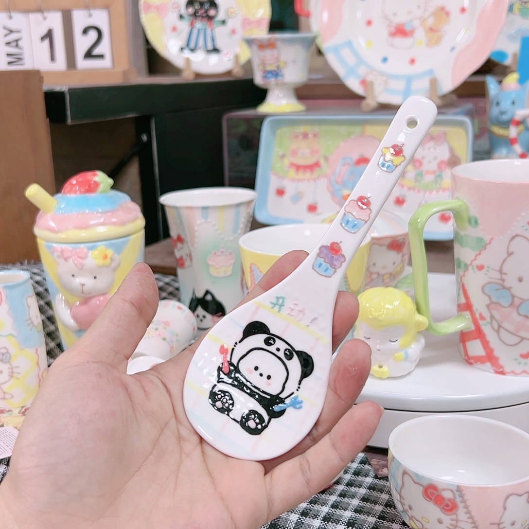 可爱陶瓷高温手作