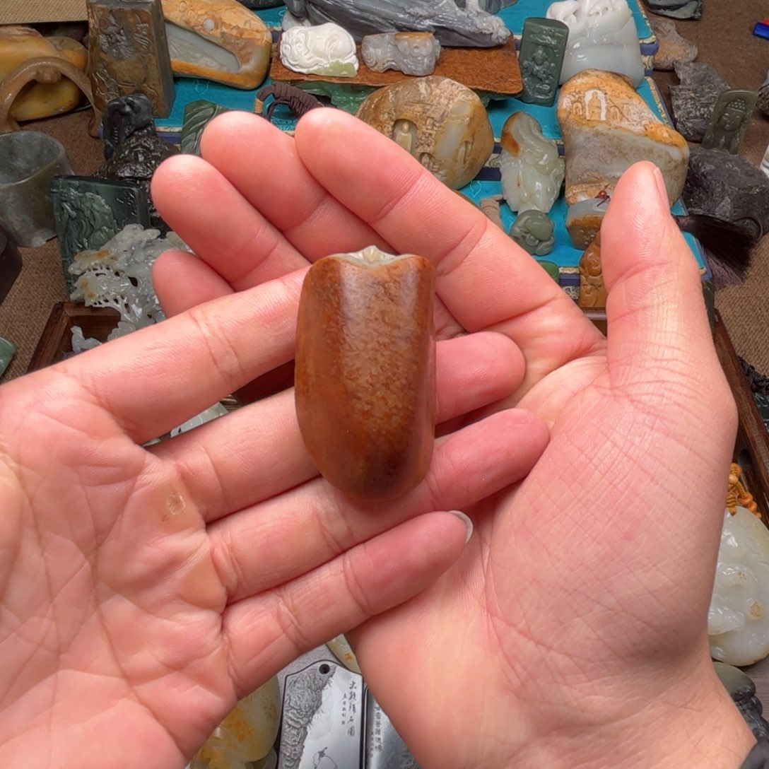 和田玉挂件未镶嵌石*