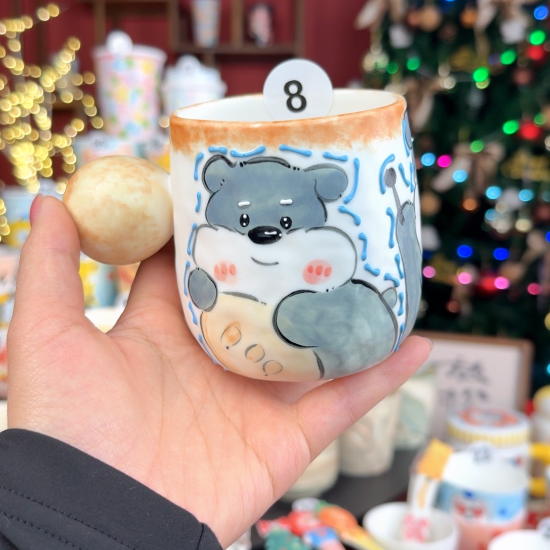 陶景德镇手绘高温釉下彩