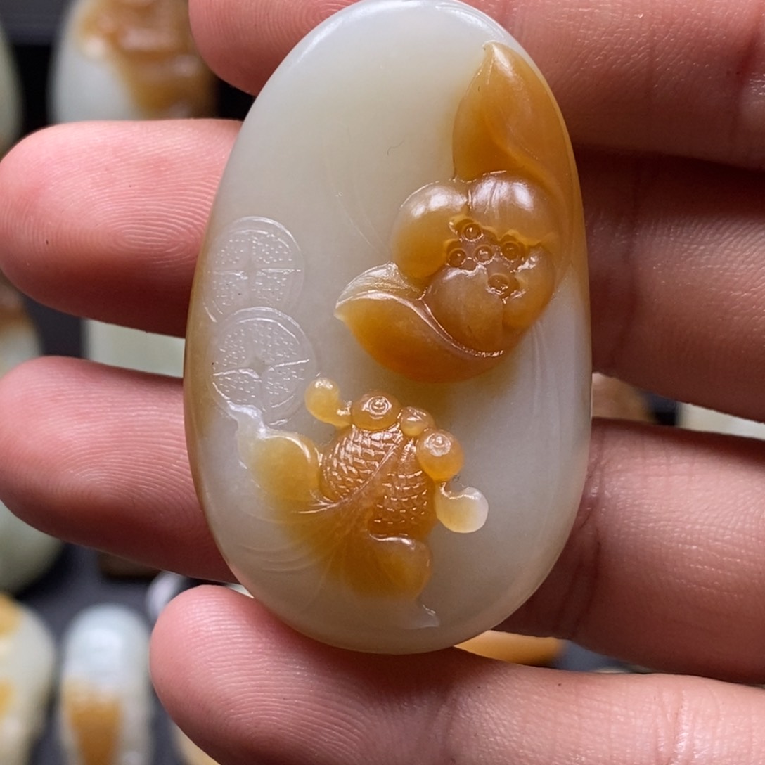 和田玉（糖玉）未镶嵌颈饰S**o