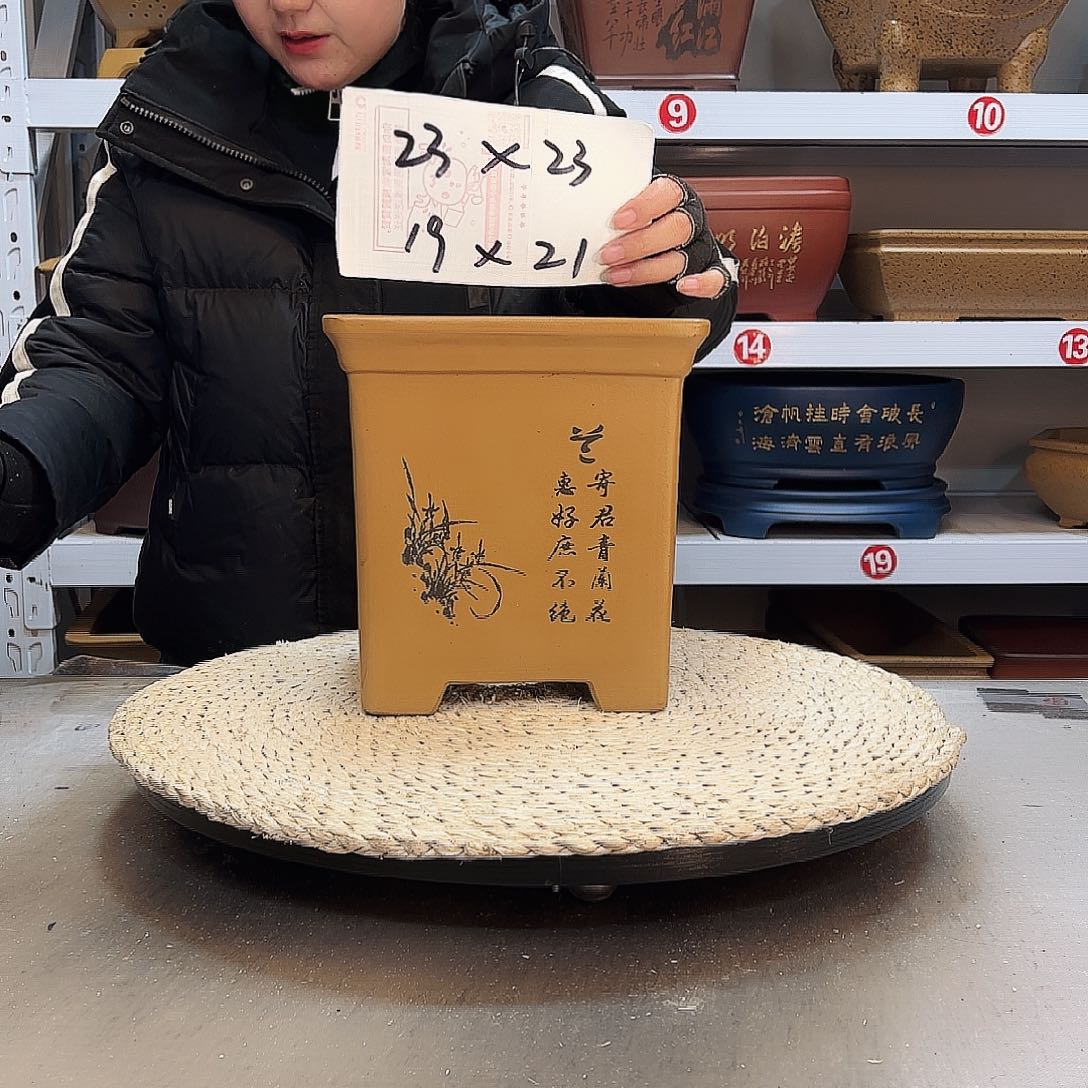 紫砂花盆紫砂花盆