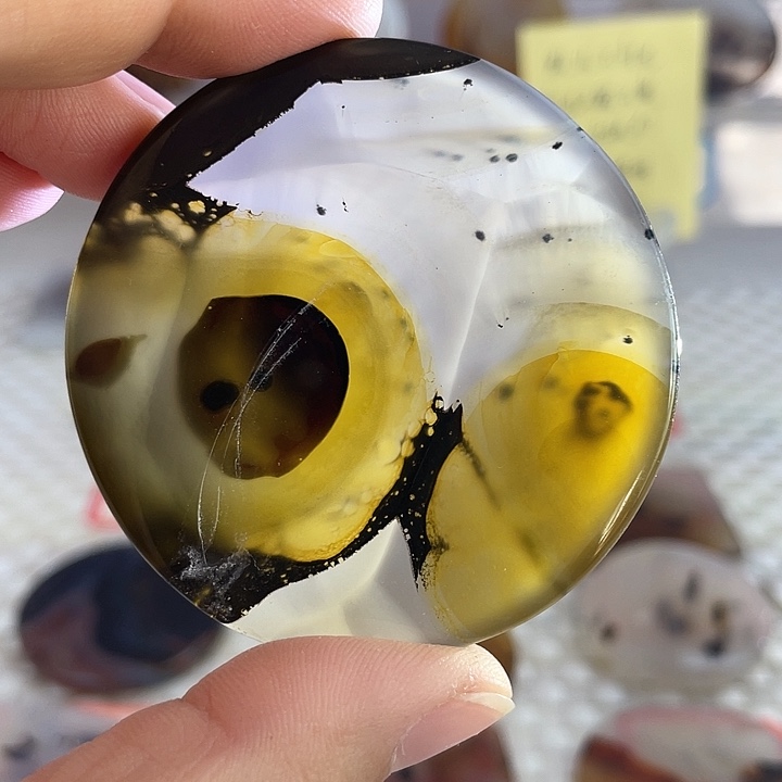 玛瑙/玉髓合金颈饰