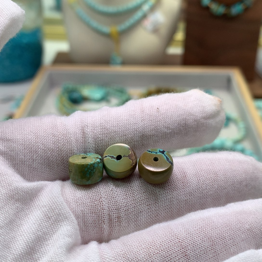 绿松石未镶嵌配饰