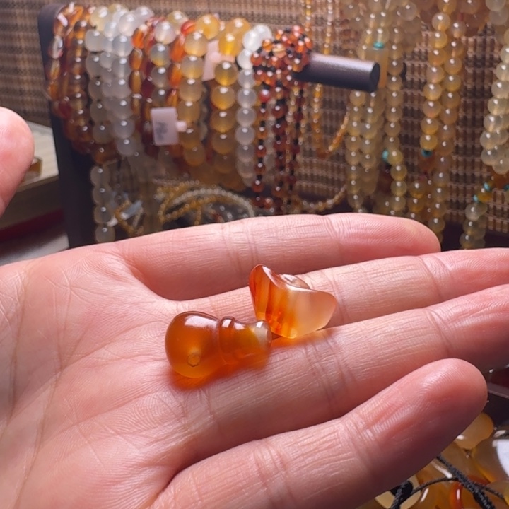 &***&玛瑙/玉髓合金颈饰002