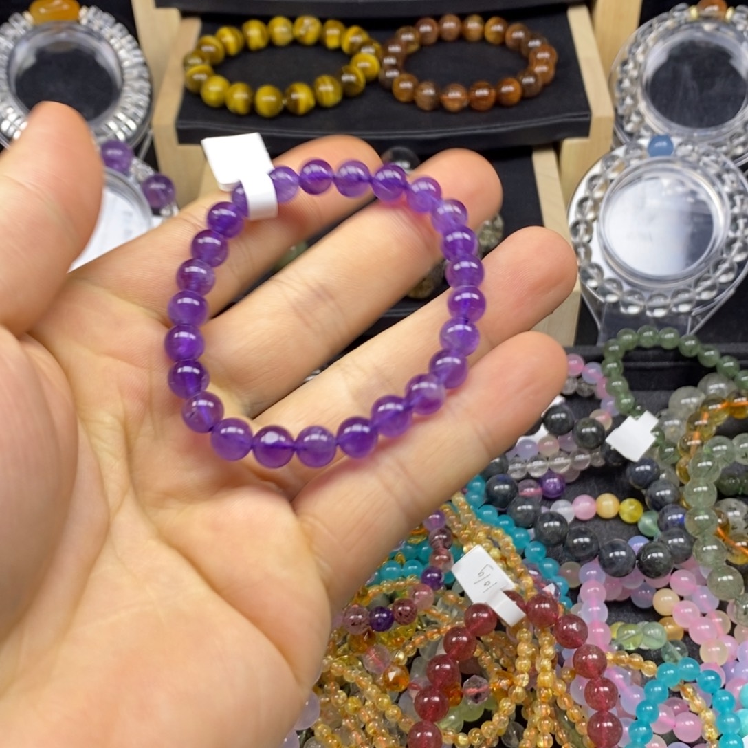 水晶未镶嵌手链水晶