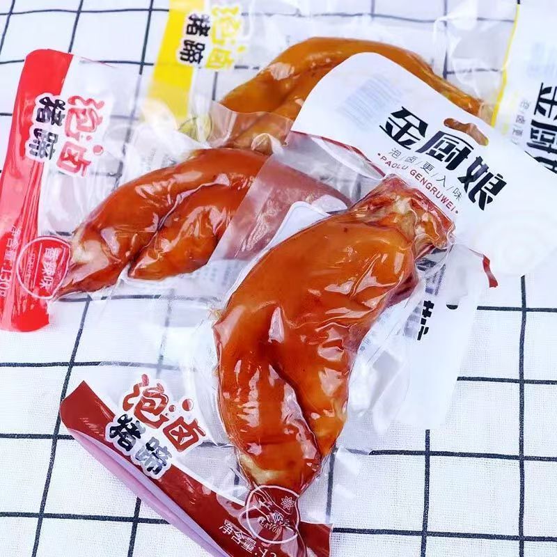 金厨娘130g泡卤猪蹄口味香辣五香休闲零食开袋即食