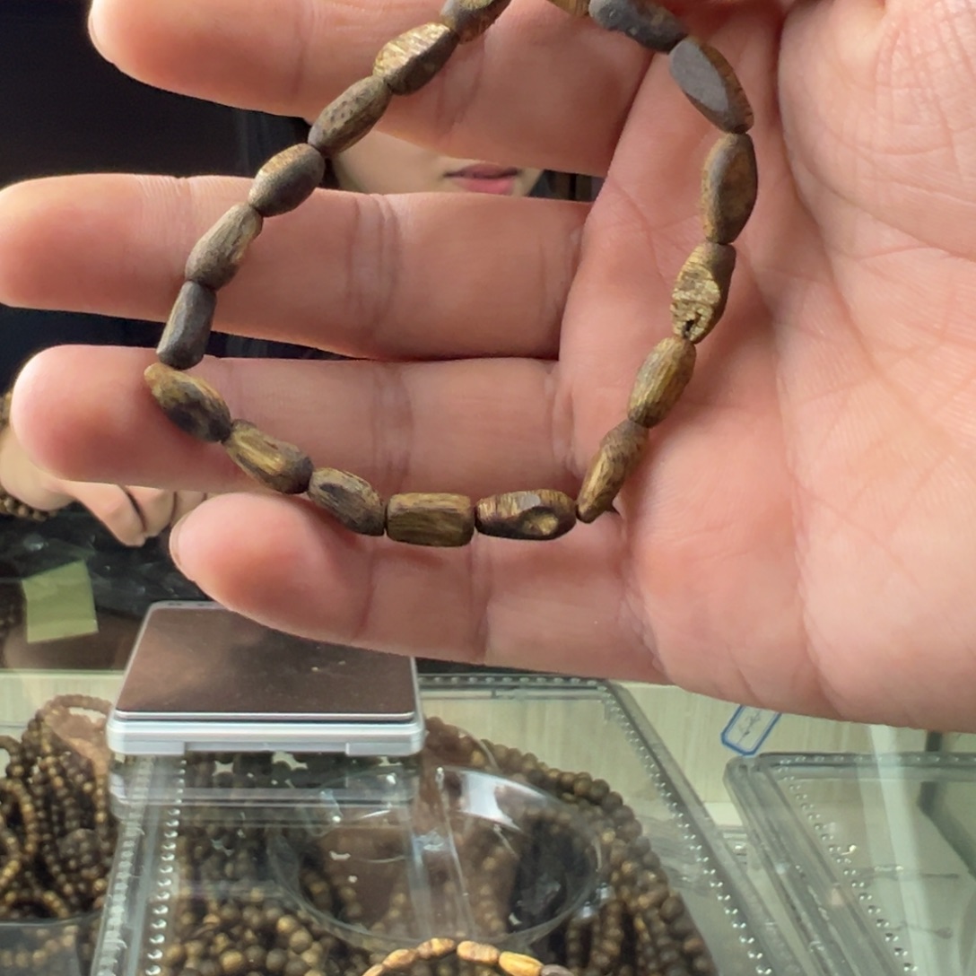 沉香碎屑沉香留疤小单圈