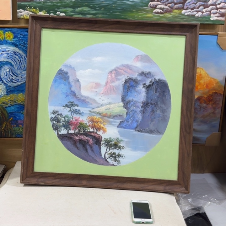 油画油画作品展等活动中展出作品