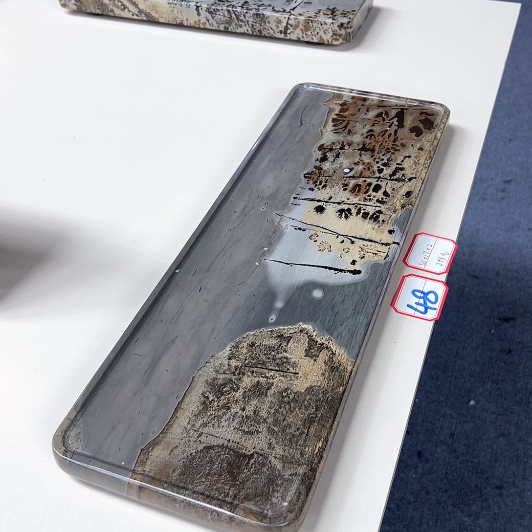 广西石天然国画石干泡台