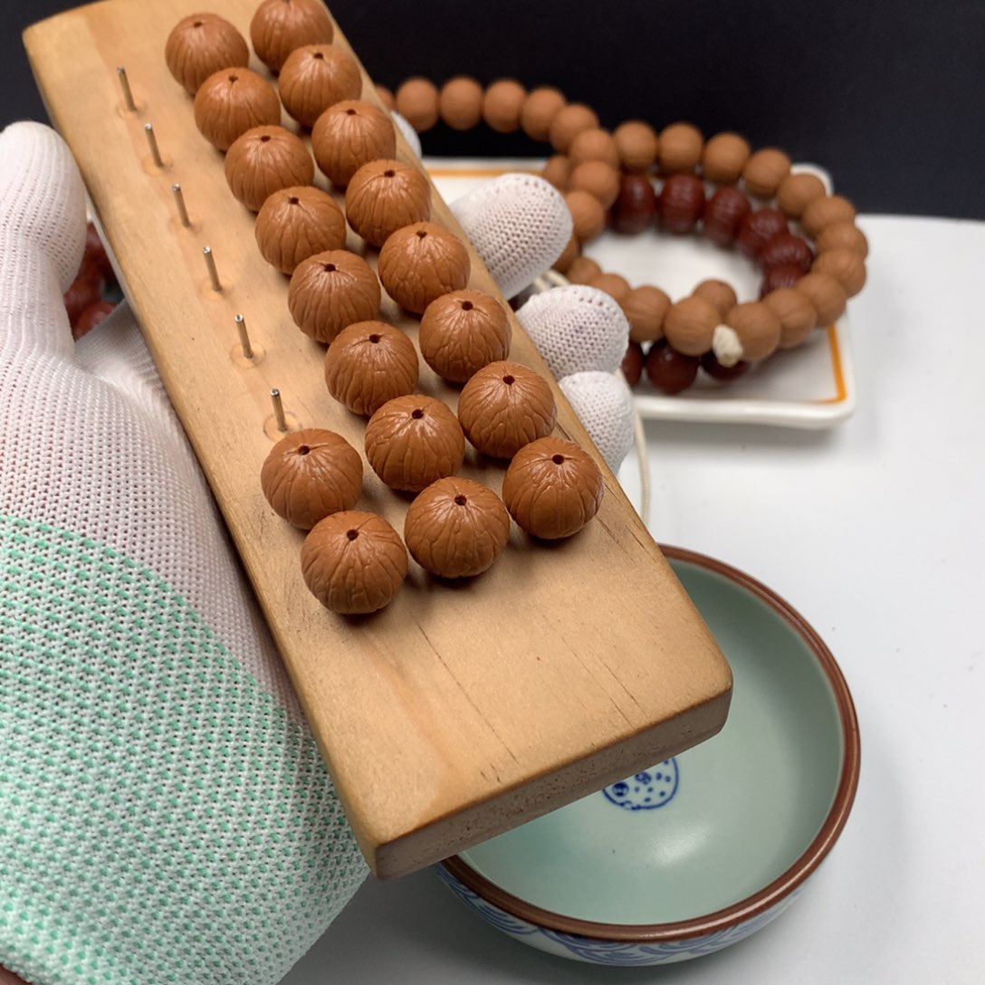 猴头核桃手串念*无聚宝盆