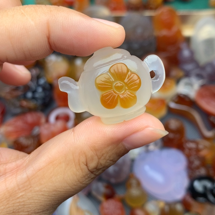 梦***儿未镶嵌颈饰玛瑙/玉髓