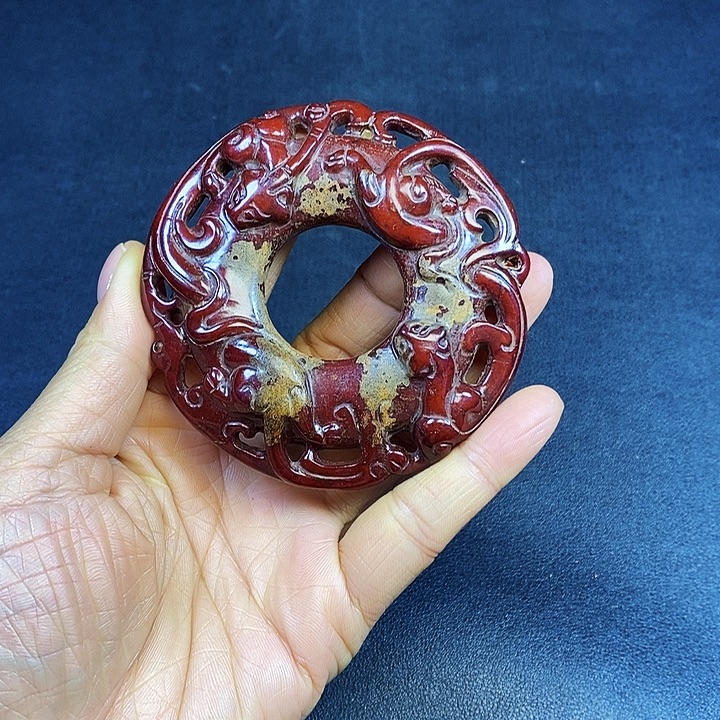 白玉菩提把件精选