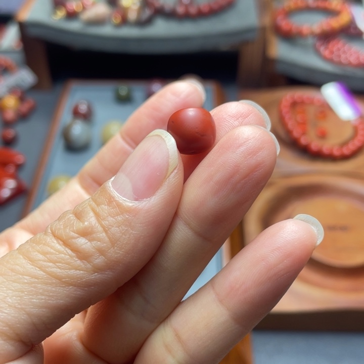 南红玛瑙未镶嵌单珠10多样性发1