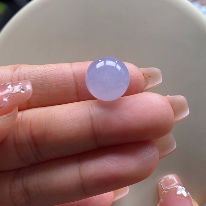 翡翠吊坠(不含链)未镶嵌翡翠冰红紫珠卡13.7