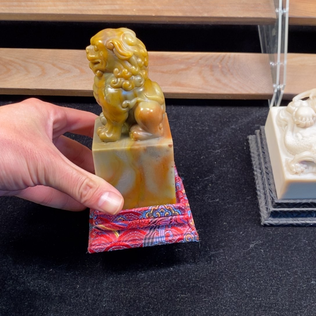 寿山石印石红红火火哈哈哈