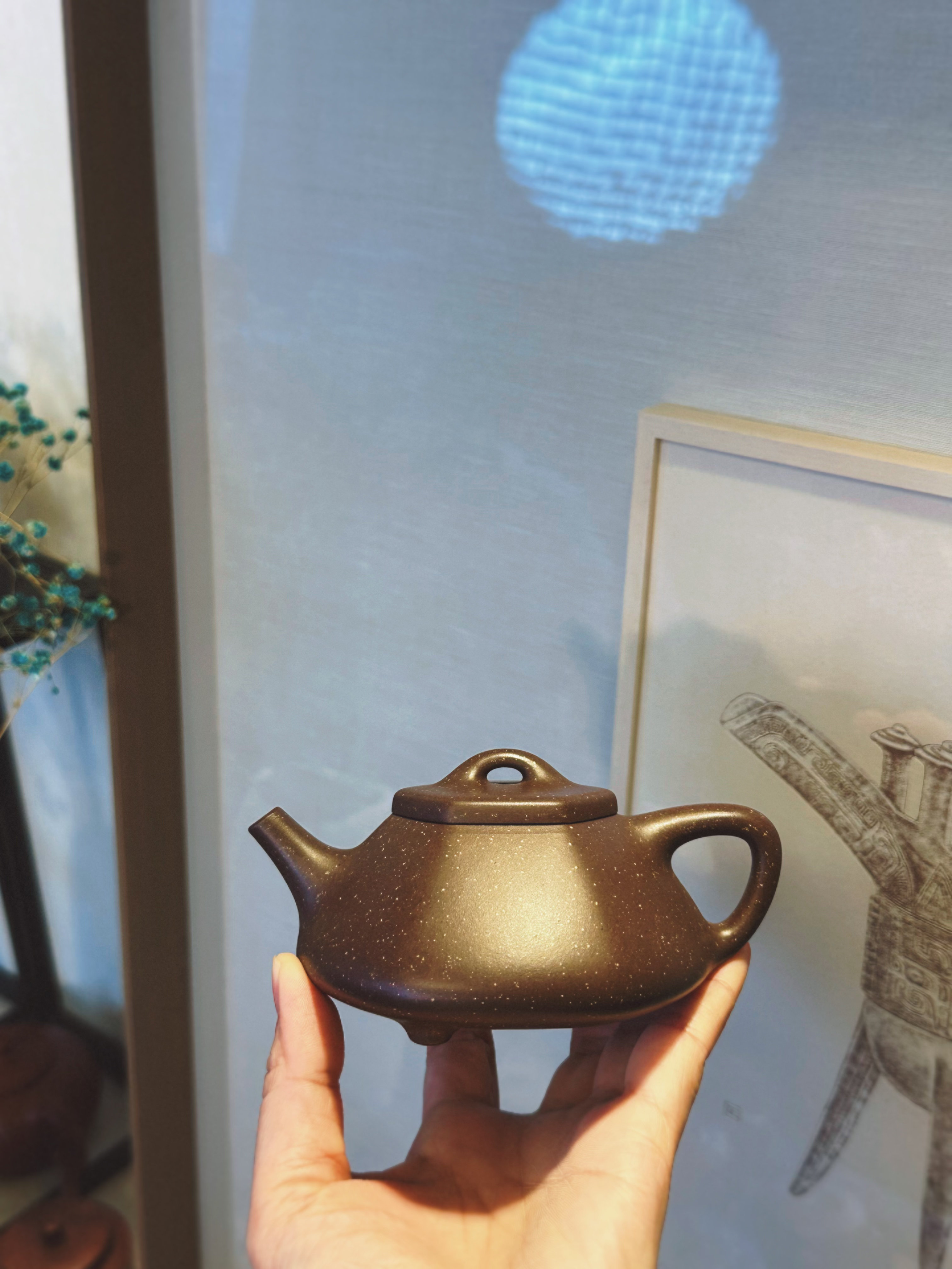 铺砂款【乐瓢子冶】原矿老紫泥