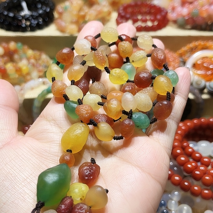 玛瑙/玉髓未镶嵌手链