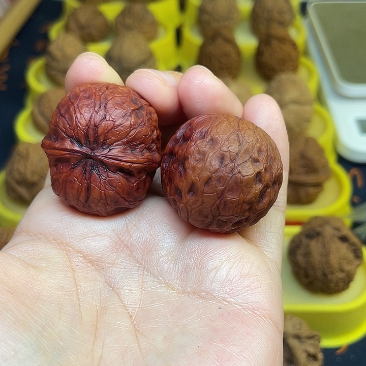 文玩核桃把件17、七彩小胖墩35