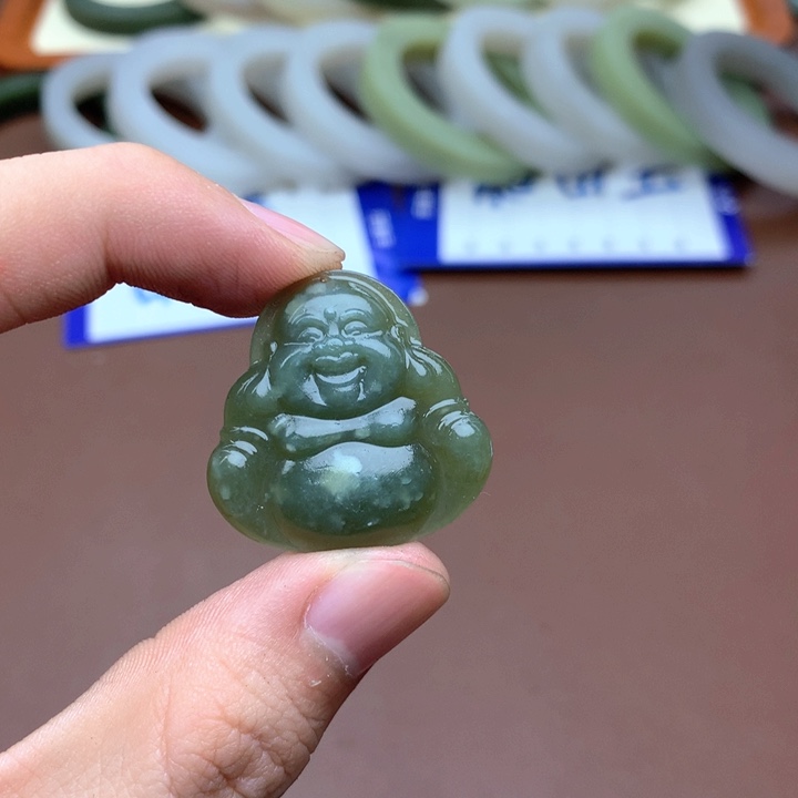 和田玉珠宝半成品未镶嵌