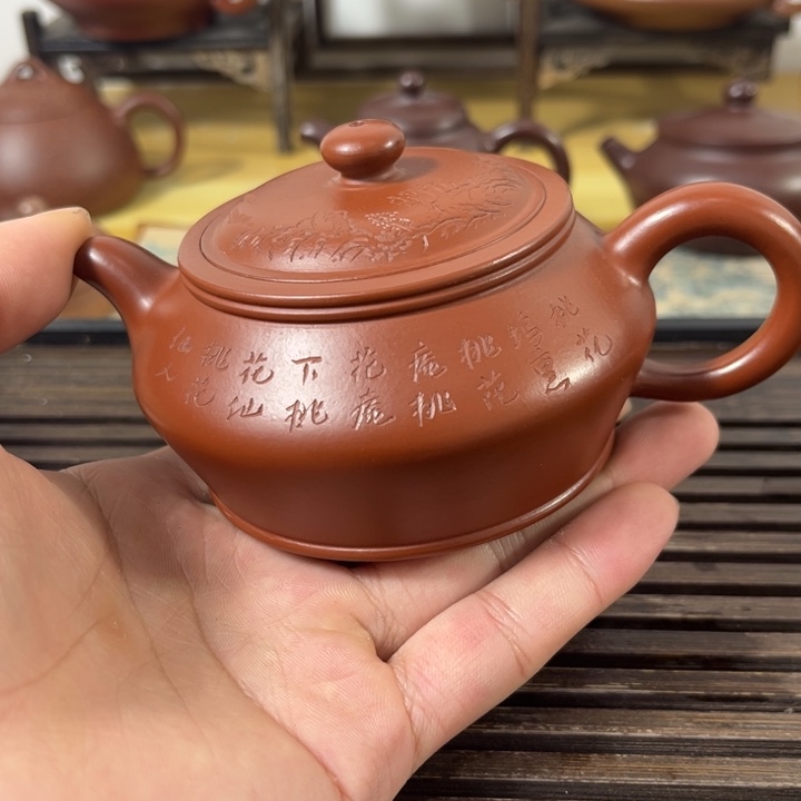 紫砂茶壶原矿紫砂半手工制作