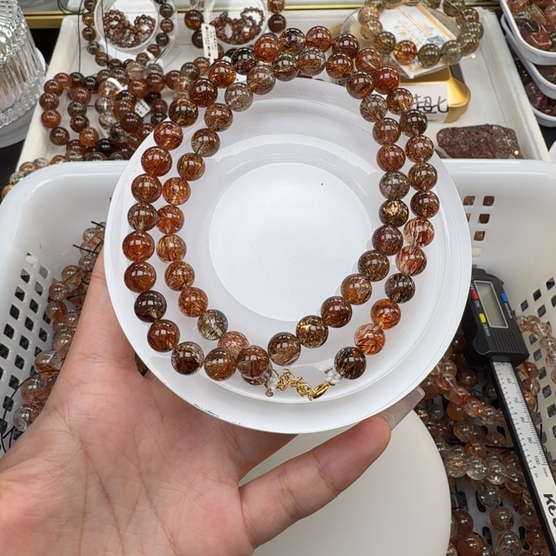 未镶嵌水晶手链黑金超七多样性发其一