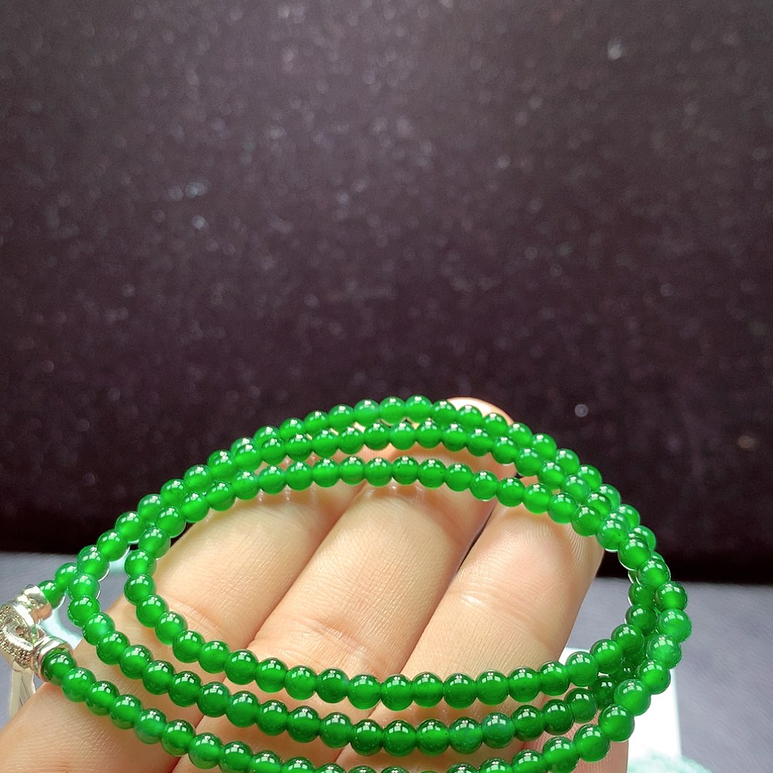 翡翠手链未镶嵌项链