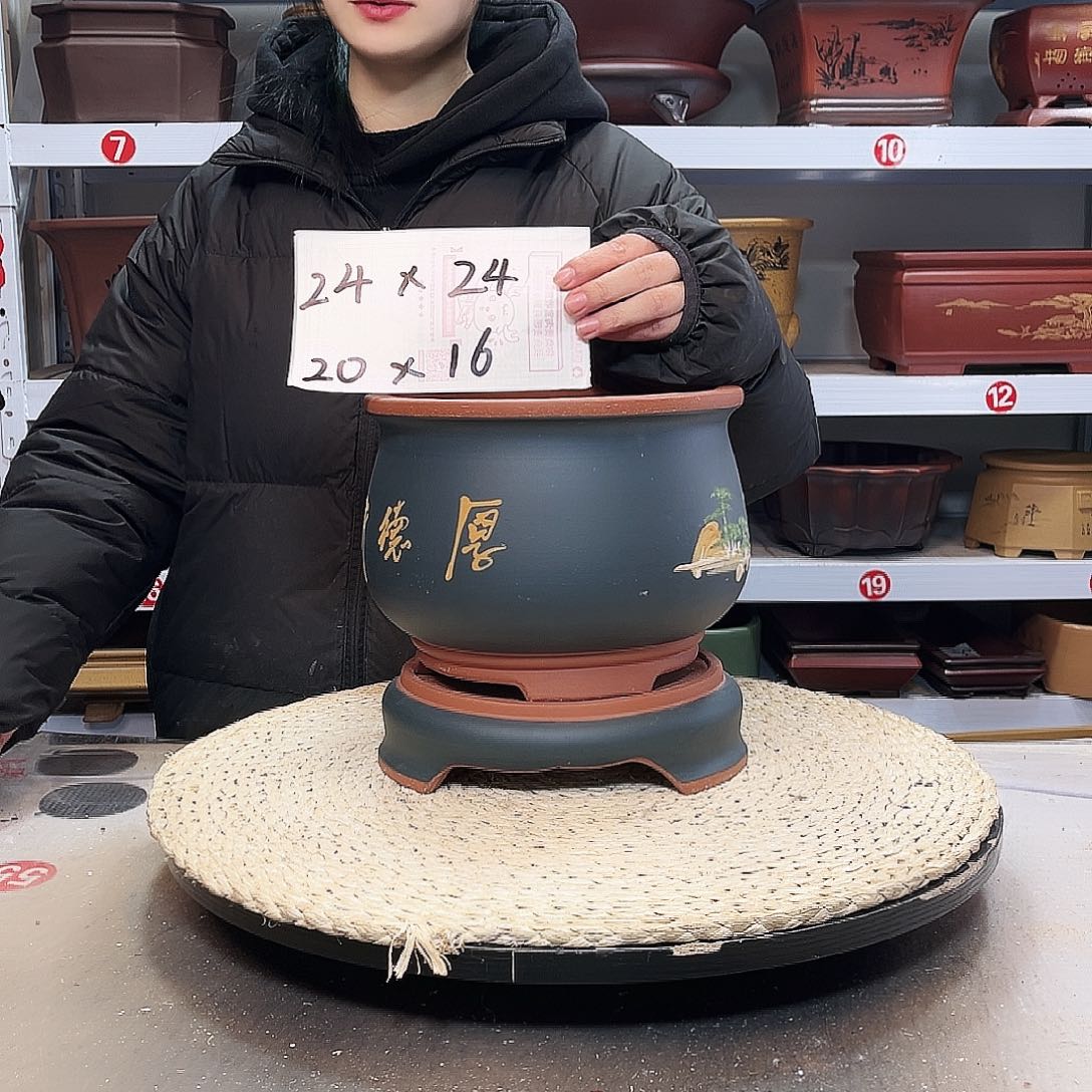 花盆紫砂紫砂花盆