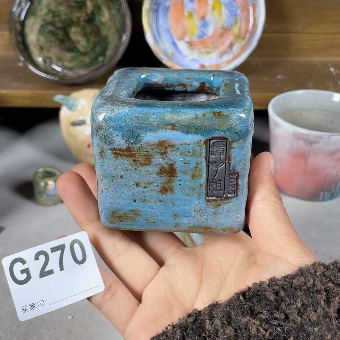 坛子姐多肉花盆方糖 内口4.2左右
