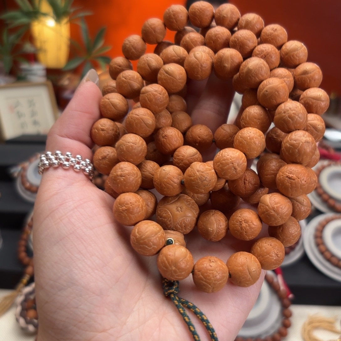 ·***·凤眼菩提吊坠12.5毫米108脖挂