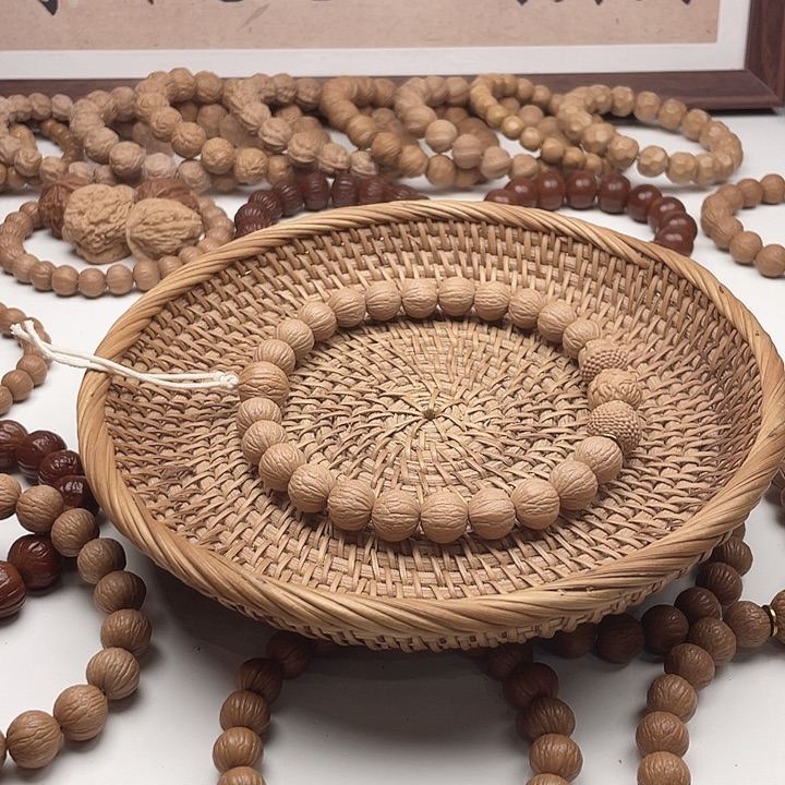 如***愿猴头核桃吊坠猴头