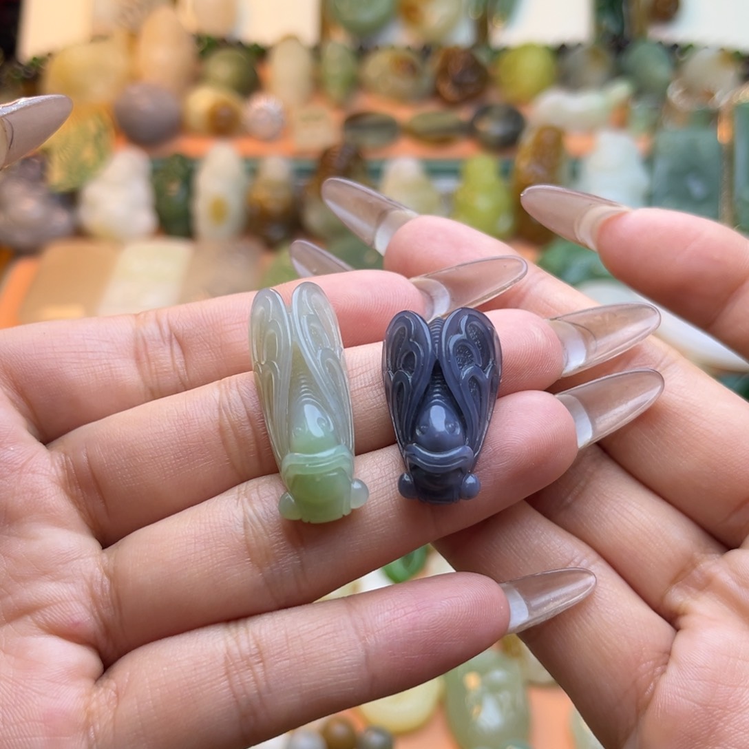 和田玉颈饰未镶嵌巴**路