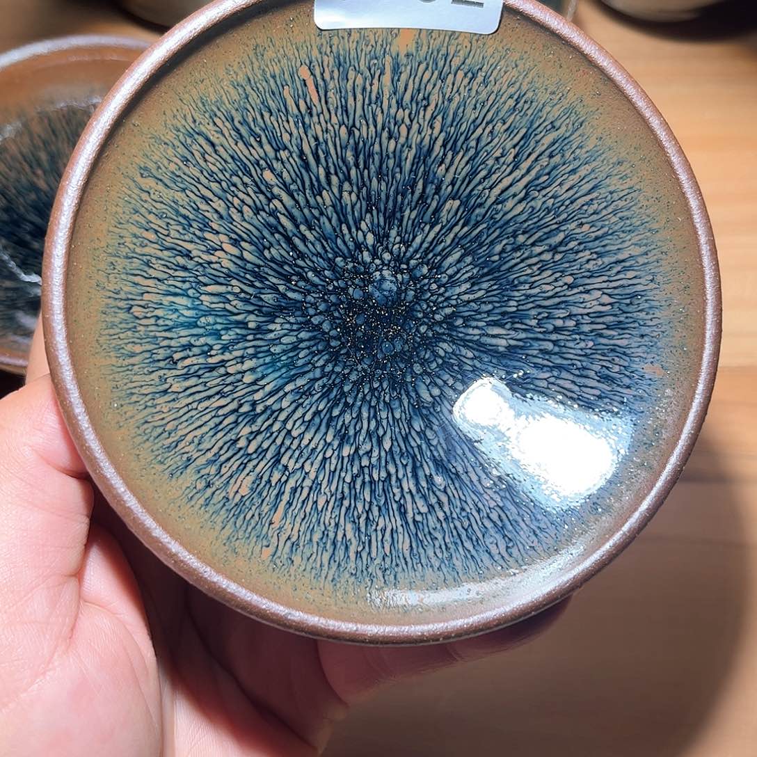 茶盏青蓝毫建盏主人杯1102