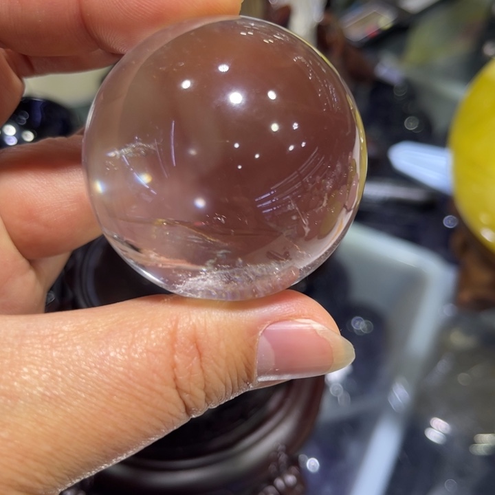 水晶水晶球未镶嵌部**富